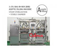 Semi-automatic BiB Juice Dairy Sauce Filling Machine Bag in Box Aseptic Filler