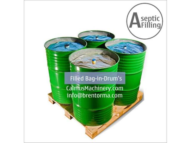 200-220 Litre Bulk Bag Filler Equipment Bag in Drum Aseptic Filling Machine