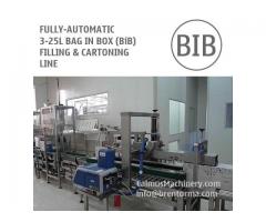 Fully-automatic BiB Filling Machine Bag-in-Box Cartoning Line