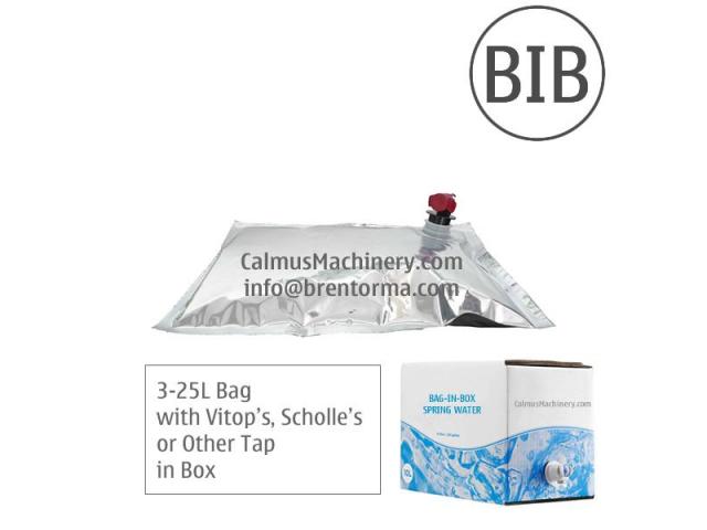 Fully-automatic BiB Filling Machine Bag-in-Box Cartoning Line