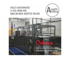 WEB-Fed 3-5-10-20 Litre BiB Filling Machine Bag in Box Aseptic Filler