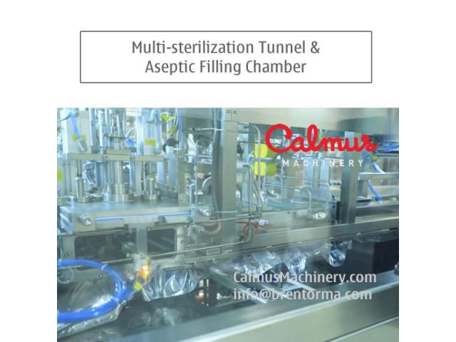 WEB-Fed 3-5-10-20 Litre BiB Filling Machine Bag in Box Aseptic Filler