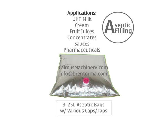 WEB-Fed 3-5-10-20 Litre BiB Filling Machine Bag in Box Aseptic Filler