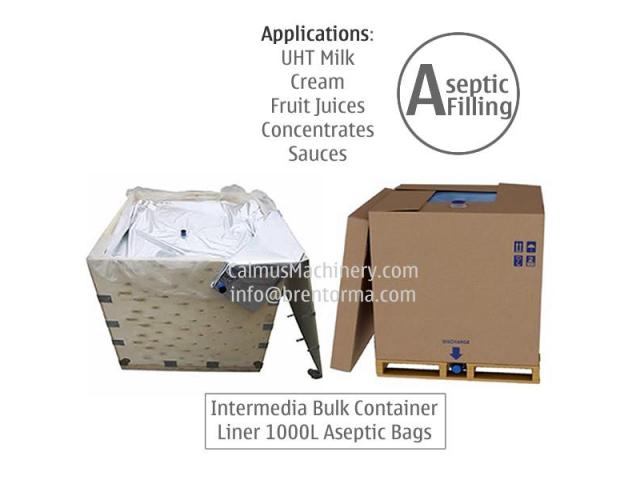 1000 Litre Tote Filling Machine 1000L IBC Liner Bag Aseptic Filler